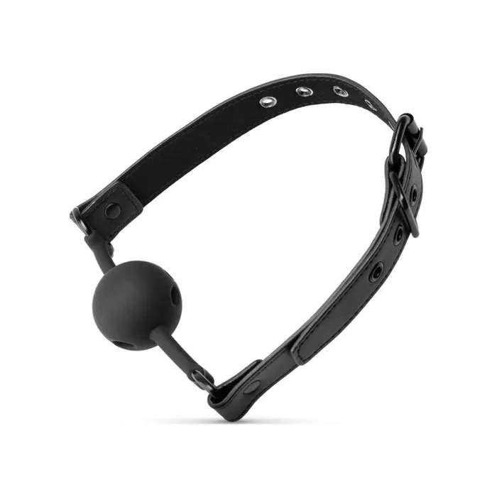 Anal Bedroom Fantasies Breathable Silicone Ball Gag Black