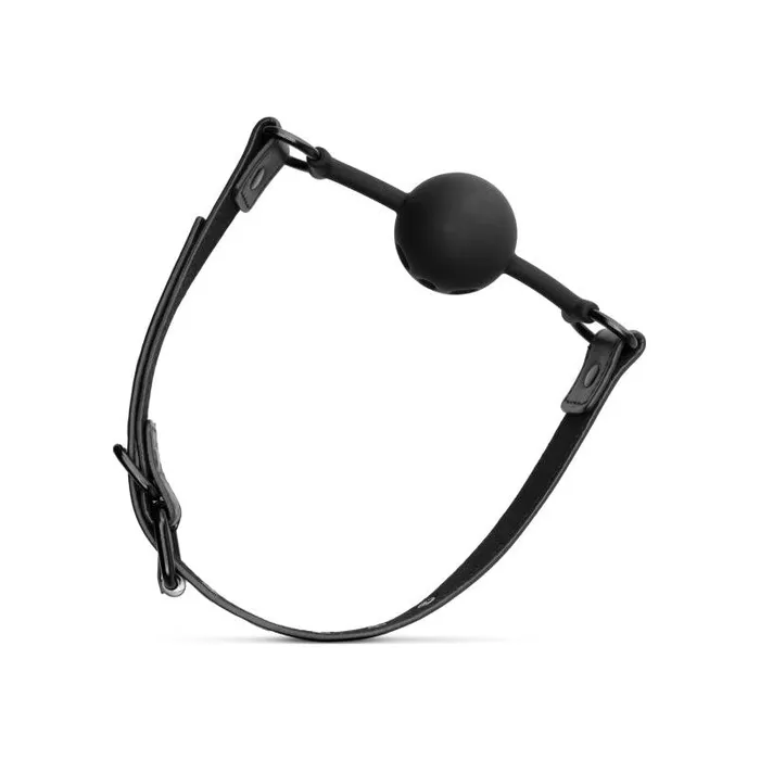 Anal Bedroom Fantasies Breathable Silicone Ball Gag Black