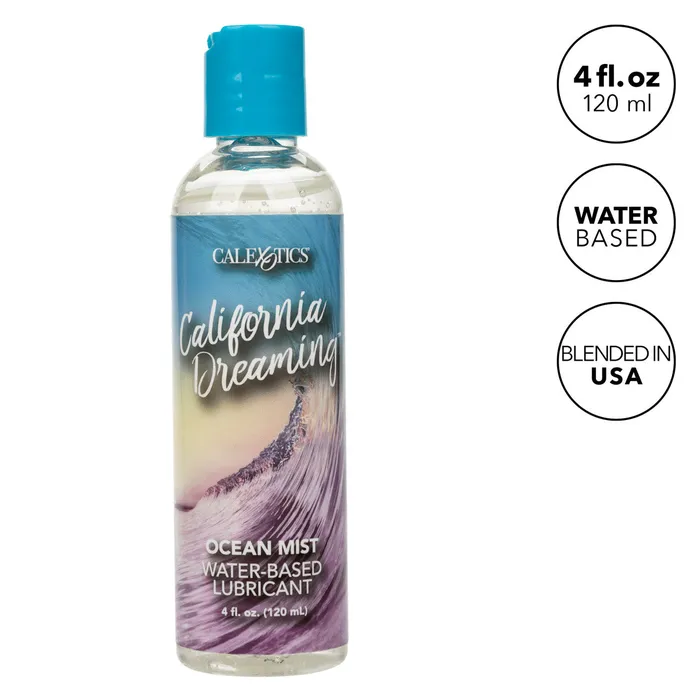 California Dreaming Ocean Mist WaterBased Lubricant 4 fl oz CalExotics Lubricants California Dreaming Ocean Mist WaterBased Lubricant 4 fl oz CalExotics Lubricants