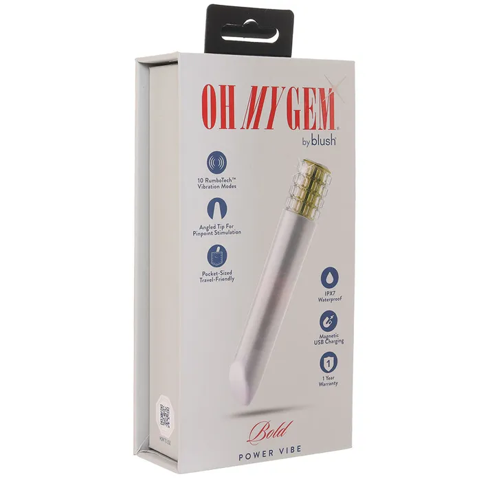 Blush Female Sex Toys Oh My Gem Bold Power Vibe in Diamond
