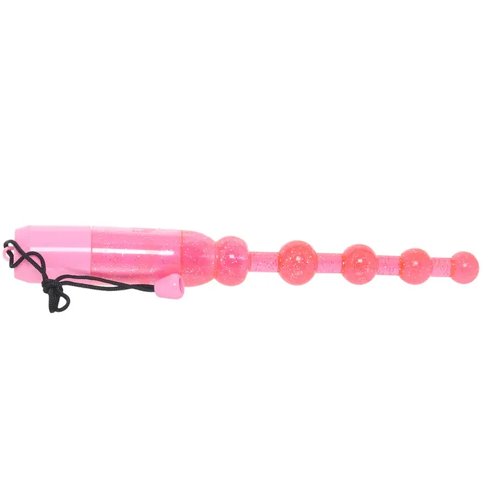 CalExotics Female Sex Toys Waterproof Vibrating Pleasure Beads in Pink