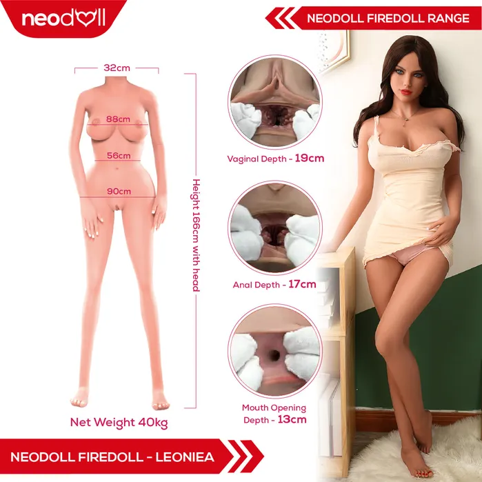 Fire Doll Leoniea Realistic Sex Doll 166cm Tan Fire Doll Male Sex Toys