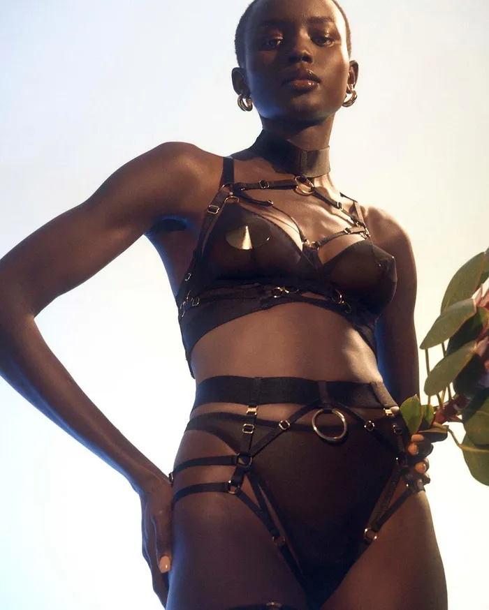 Bordelle Kora MultiStyle Harness Brief Bordelle Female Sex Toys