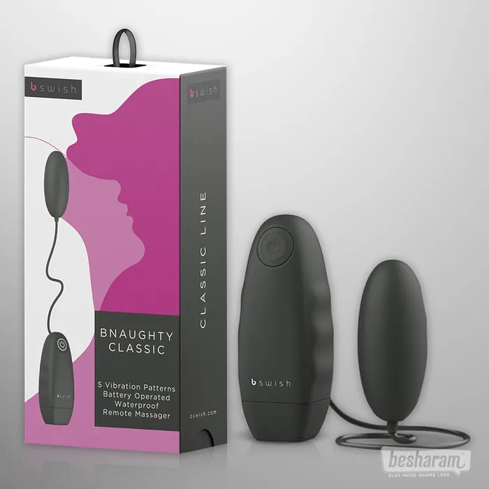 B Swish Bnaughty Classic Egg Vibrator B Swish Female Sex Toys