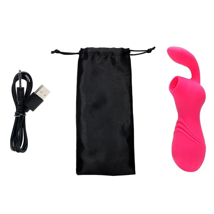 Lovegasm Vibrators Power Sucker Vibrator Clit Nipple Toy Tongue OralSucking Klitoris
