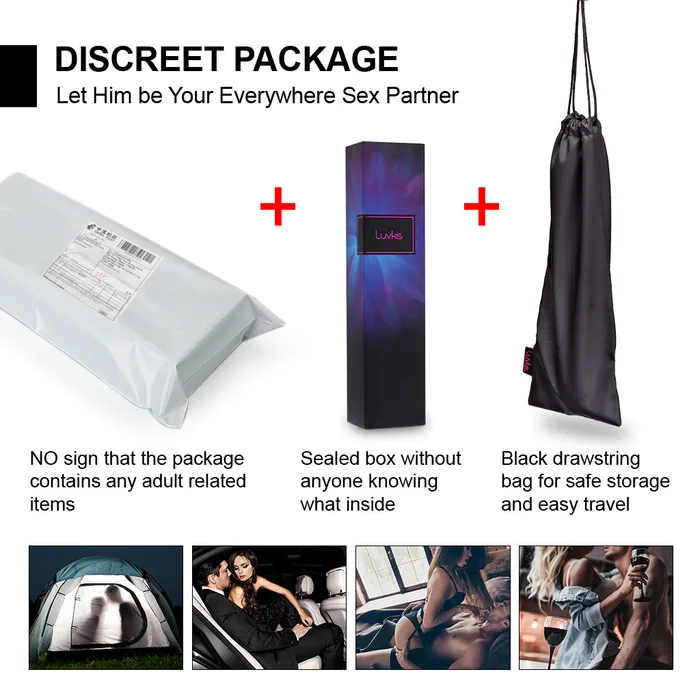 Female Sex Toys Black Realistic Gspot Dildo Vibrator Wand Massager Luvkis