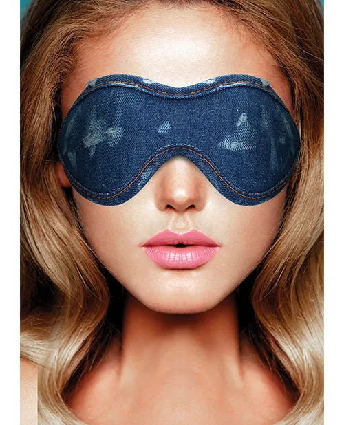 Vibrators Shots Denim Eye Mask Shots America LLC
