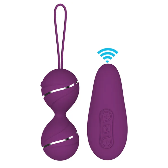 YOSPOSS Male Sex Toys 7 Speed Modes Wireless Control Vibrating Vagina Love Egg Kegel Ball