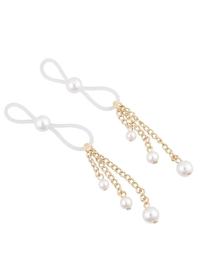 Sex and Mischief Sex and Mischief Pearl Nipple Ties Couples