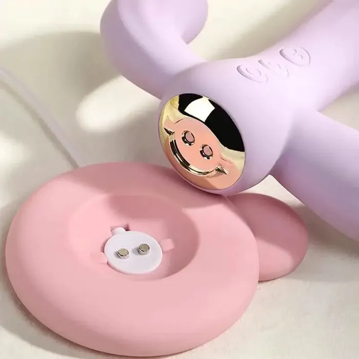 Vibrators Cactus Triple Head Vibrating Sucking Massager Inyarose