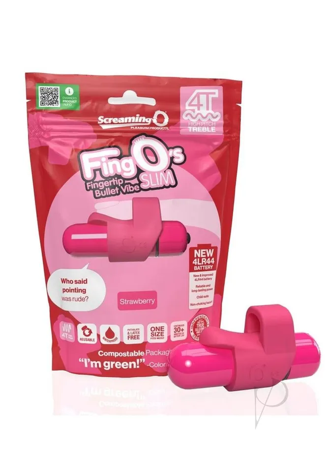 Female Sex Toys Screaming O 4t Fingo Slim Finger Vibrator