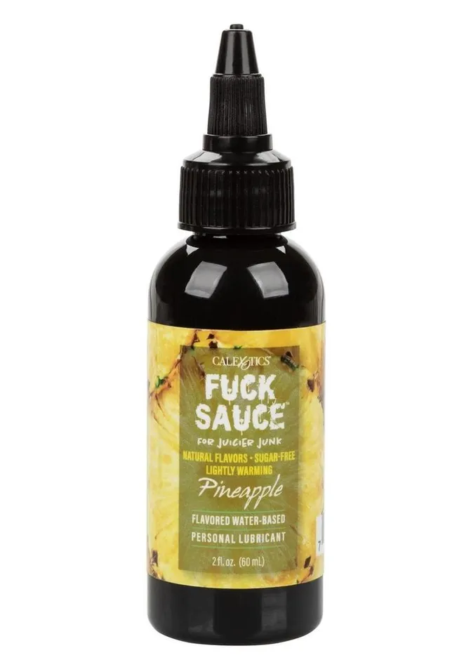 Fuck Sauce Lubricants Fuck Sauce Flavored Water Based Personal Lubricant Pineapple