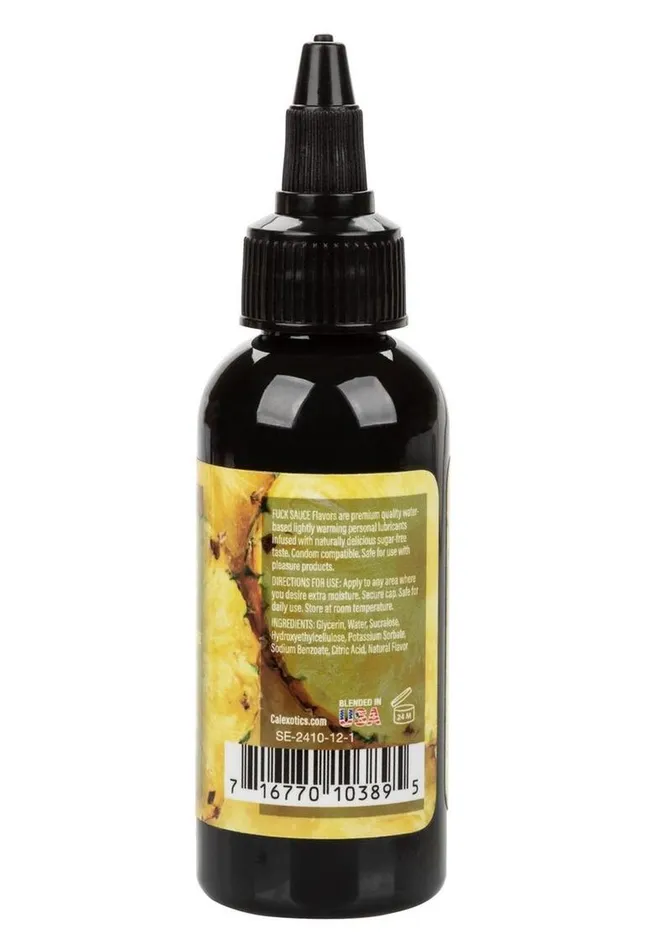 Fuck Sauce Lubricants Fuck Sauce Flavored Water Based Personal Lubricant Pineapple