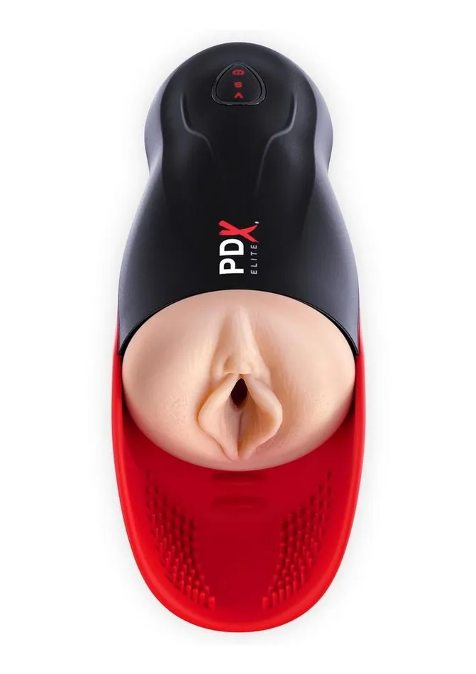 Pdx Elite FuckOMatic Stroker Rechargeable Masturbator Pussy PDX Elite Male Sex Toys