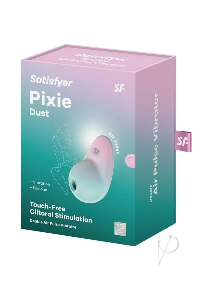 Satisfyer Satisfyer Pixie Dust Rechargeable Silicone Clitoral Stimulator Female Sex Toys