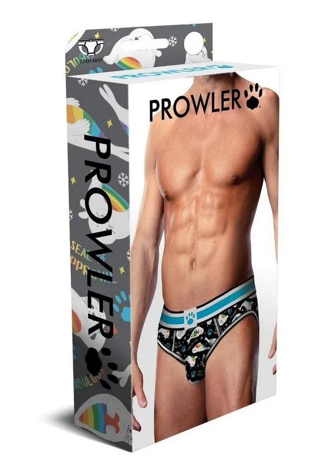 Vibrators Prowler Prowler Seals Opn Brf XXL BlkRnbw